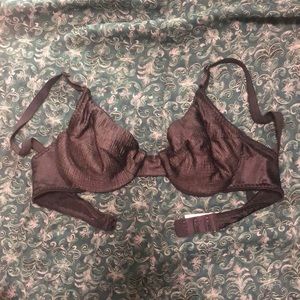 women’s size 34 A Vasserette black underwire lingerie bra